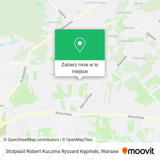 Mapa Stolplast Robert Kuczma Ryszard Kępiński