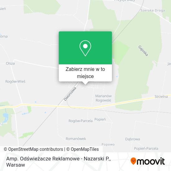 Mapa Amp. Odświeżacze Reklamowe - Nazarski P.