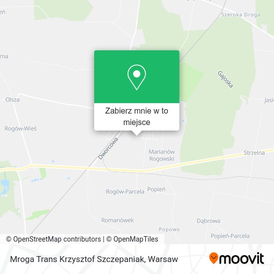 Mapa Mroga Trans Krzysztof Szczepaniak