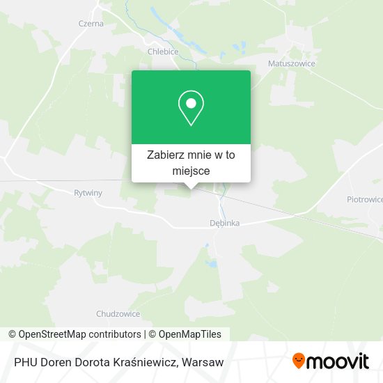 Mapa PHU Doren Dorota Kraśniewicz