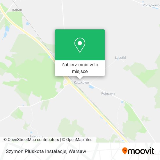 Mapa Szymon Pluskota Instalacje