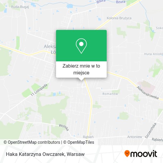 Mapa Haka Katarzyna Owczarek