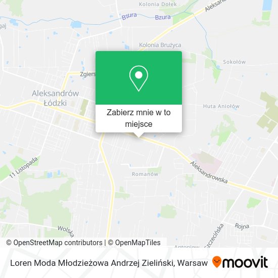 Mapa Loren Moda Młodzieżowa Andrzej Zieliński