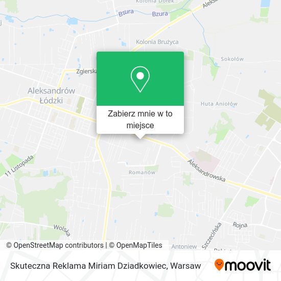 Mapa Skuteczna Reklama Miriam Dziadkowiec