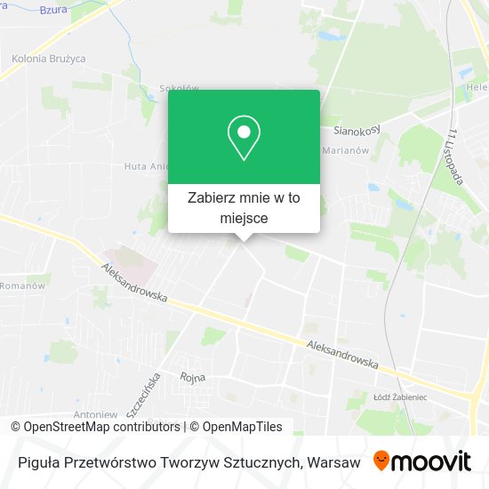 Mapa Piguła Przetwórstwo Tworzyw Sztucznych