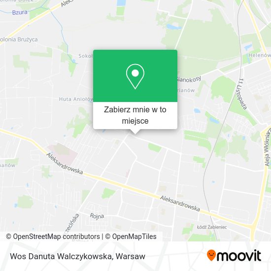 Mapa Wos Danuta Walczykowska