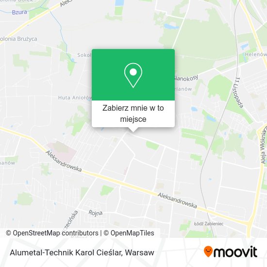 Mapa Alumetal-Technik Karol Cieślar