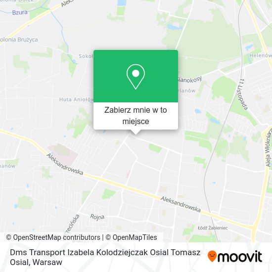 Mapa Dms Transport Izabela Kolodziejczak Osial Tomasz Osial