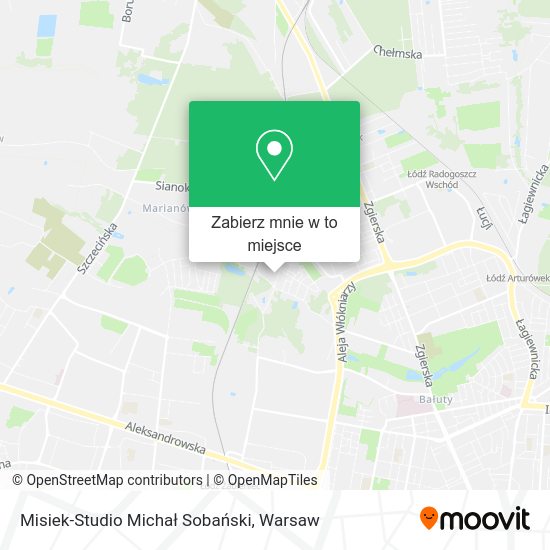 Mapa Misiek-Studio Michał Sobański