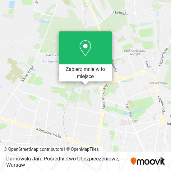 Mapa Darnowski Jan. Pośrednictwo Ubezpieczeniowe