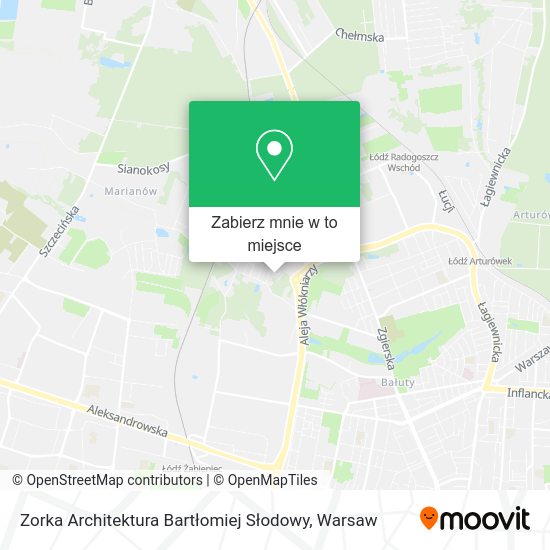 Mapa Zorka Architektura Bartłomiej Słodowy