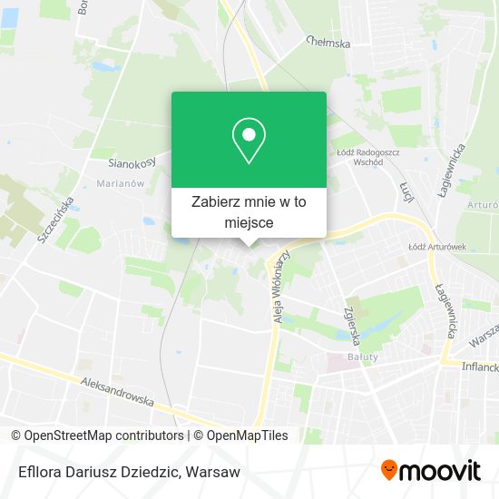 Mapa Efllora Dariusz Dziedzic