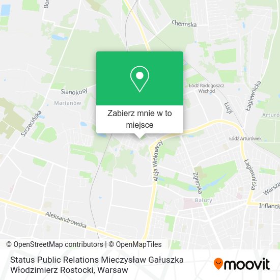 Mapa Status Public Relations Mieczysław Gałuszka Włodzimierz Rostocki