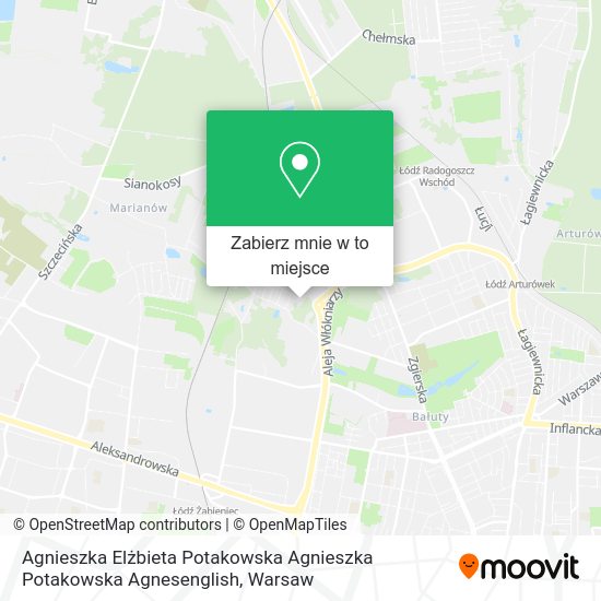 Mapa Agnieszka Elżbieta Potakowska Agnieszka Potakowska Agnesenglish