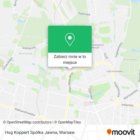 Mapa Hsg Koppert Spółka Jawna