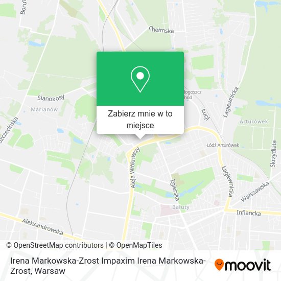 Mapa Irena Markowska-Zrost Impaxim Irena Markowska-Zrost