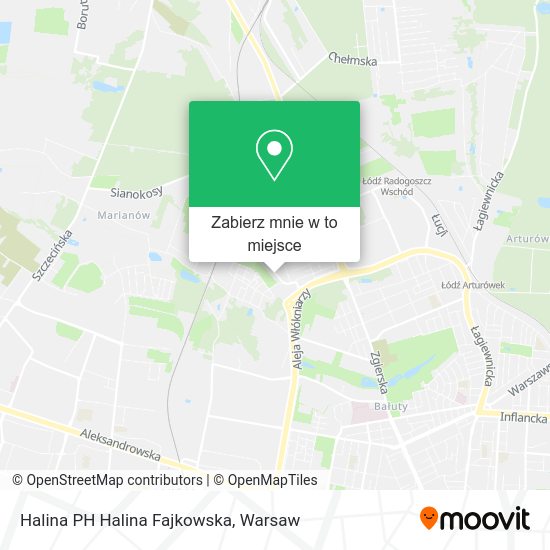 Mapa Halina PH Halina Fajkowska