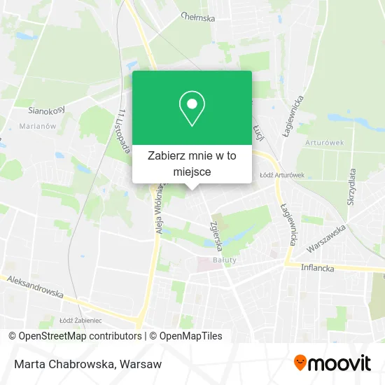 Mapa Marta Chabrowska