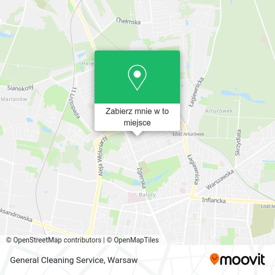 Mapa General Cleaning Service