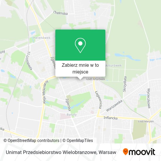 Mapa Unimat Przedsiebiorstwo Wielobranzowe