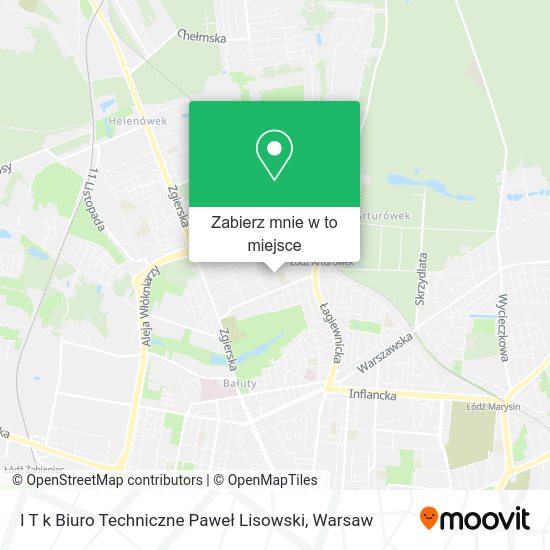 Mapa I T k Biuro Techniczne Paweł Lisowski