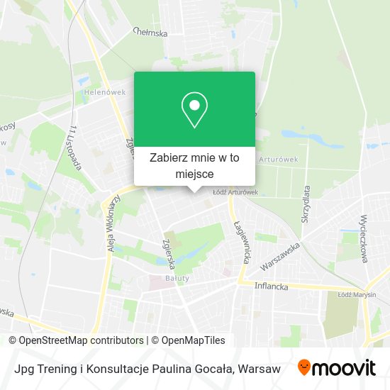 Mapa Jpg Trening i Konsultacje Paulina Gocała