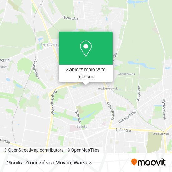 Mapa Monika Żmudzińska Moyan