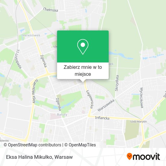 Mapa Eksa Halina Mikułko