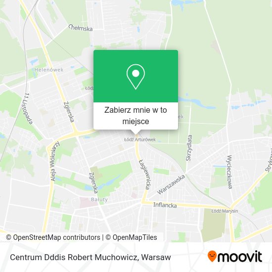 Mapa Centrum Dddis Robert Muchowicz