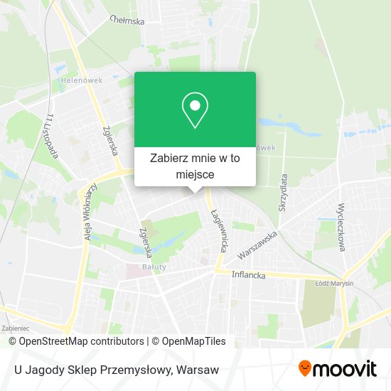 Mapa U Jagody Sklep Przemysłowy