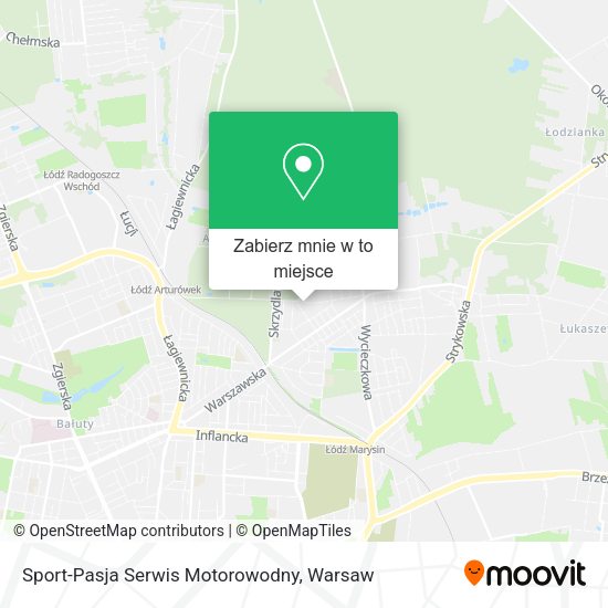 Mapa Sport-Pasja Serwis Motorowodny