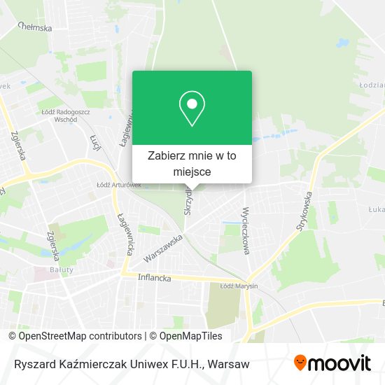 Mapa Ryszard Kaźmierczak Uniwex F.U.H.