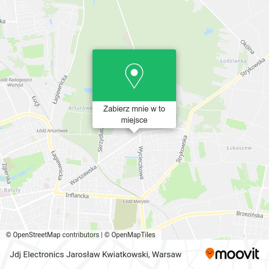 Mapa Jdj Electronics Jarosław Kwiatkowski