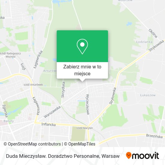 Mapa Duda Mieczysław. Doradztwo Personalne