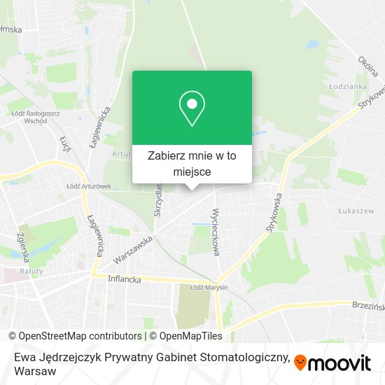 Mapa Ewa Jędrzejczyk Prywatny Gabinet Stomatologiczny