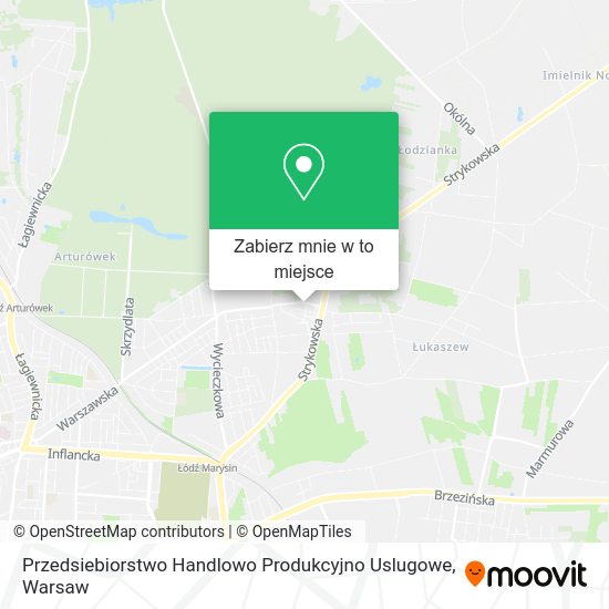 Mapa Przedsiebiorstwo Handlowo Produkcyjno Uslugowe