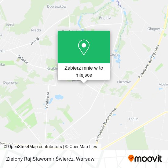 Mapa Zielony Raj Sławomir Świercz