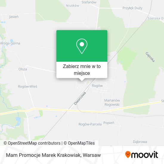 Mapa Mam Promocje Marek Krakowiak