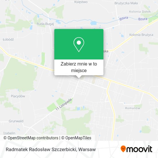 Mapa Radmatek Radosław Szczerbicki