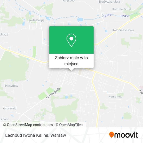 Mapa Lechbud Iwona Kalina