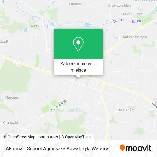 Mapa AK smart School Agnieszka Kowalczyk