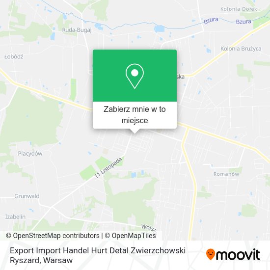 Mapa Export Import Handel Hurt Detal Zwierzchowski Ryszard