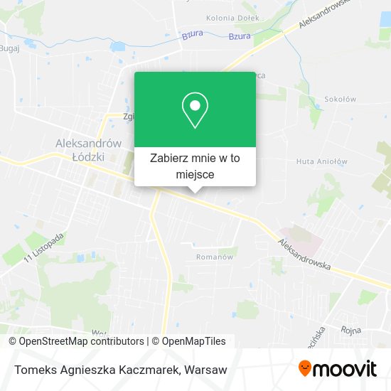 Mapa Tomeks Agnieszka Kaczmarek