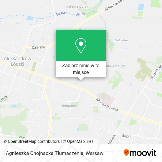 Mapa Agnieszka Chojnacka Tłumaczenia