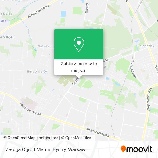 Mapa Załoga Ogród Marcin Bystry