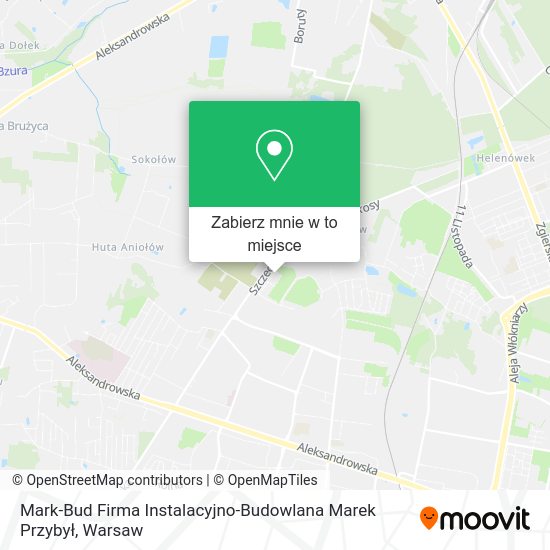 Mapa Mark-Bud Firma Instalacyjno-Budowlana Marek Przybył