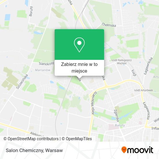 Mapa Salon Chemiczny