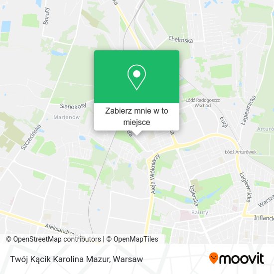 Mapa Twój Kącik Karolina Mazur