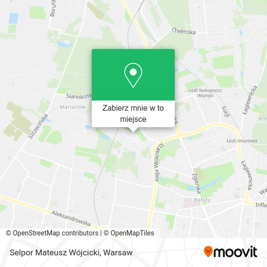 Mapa Selpor Mateusz Wójcicki