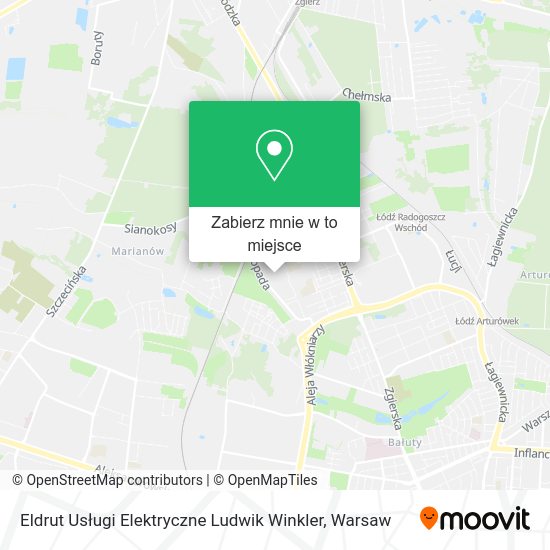 Mapa Eldrut Usługi Elektryczne Ludwik Winkler